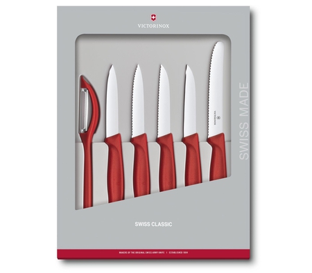 Zestaw noży do warzyw i owoców Swiss Classic, 6 elementów (1)